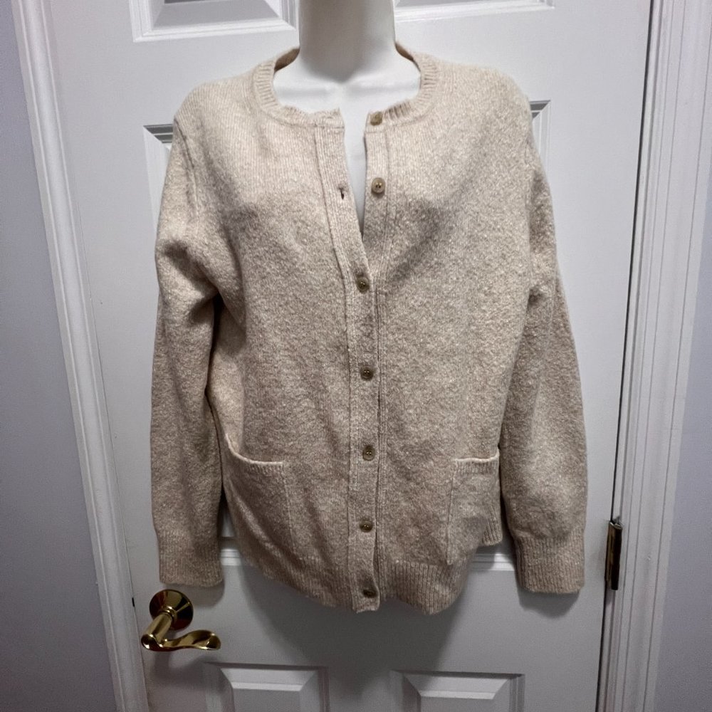 Loft Size Large Sweater Button Down Cardigan - image 5